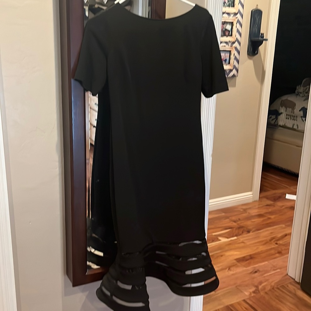 Black mermaid bottom dress